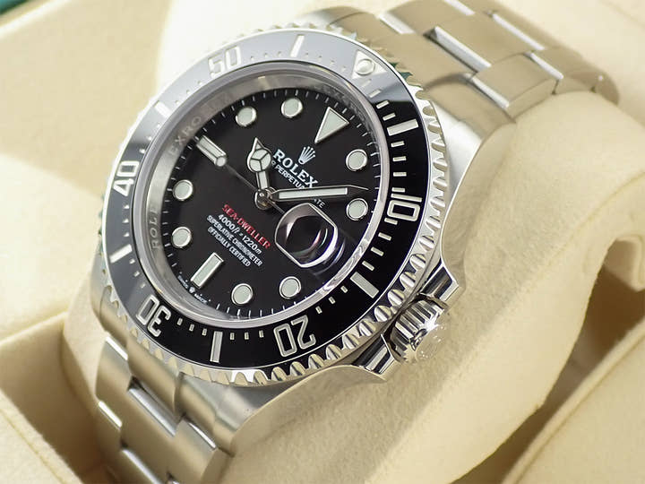 ロレックス シードゥエラー Ref.126600 ステンレススチール ブラック文字盤
