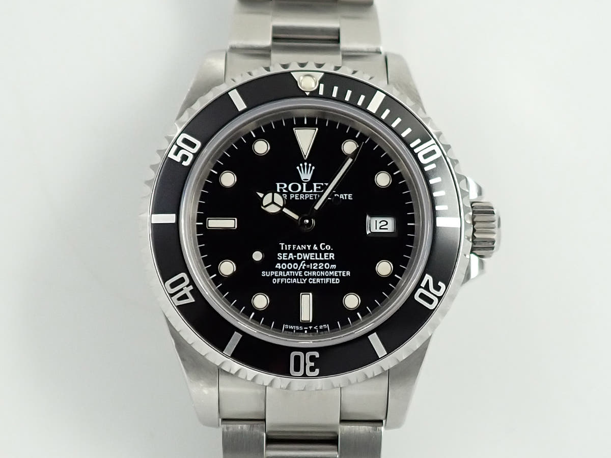 ロレックス シードゥエラー Ref.16600 ブラック文字盤 中古 6V4951S0
