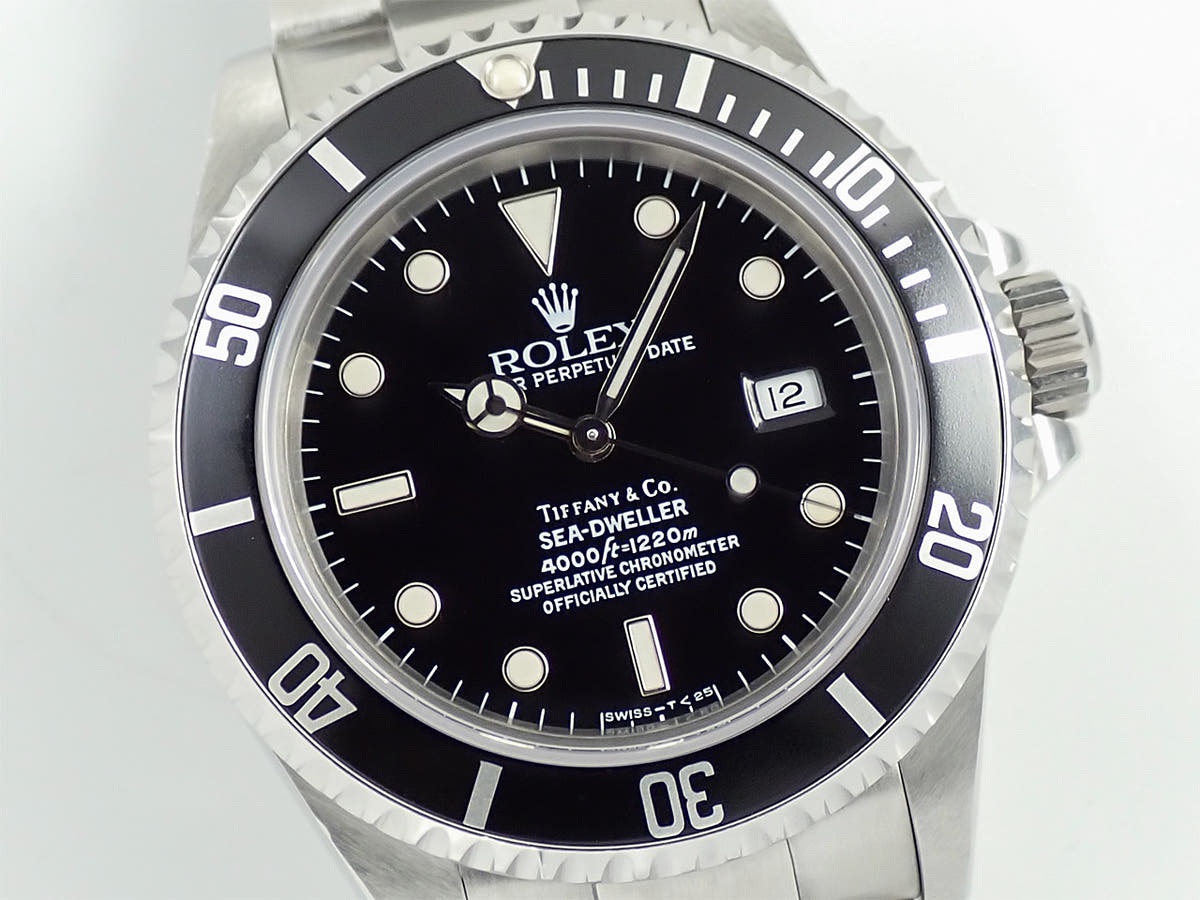 ロレックス シードゥエラー Ref.16600 ブラック文字盤 中古 6V4951S0