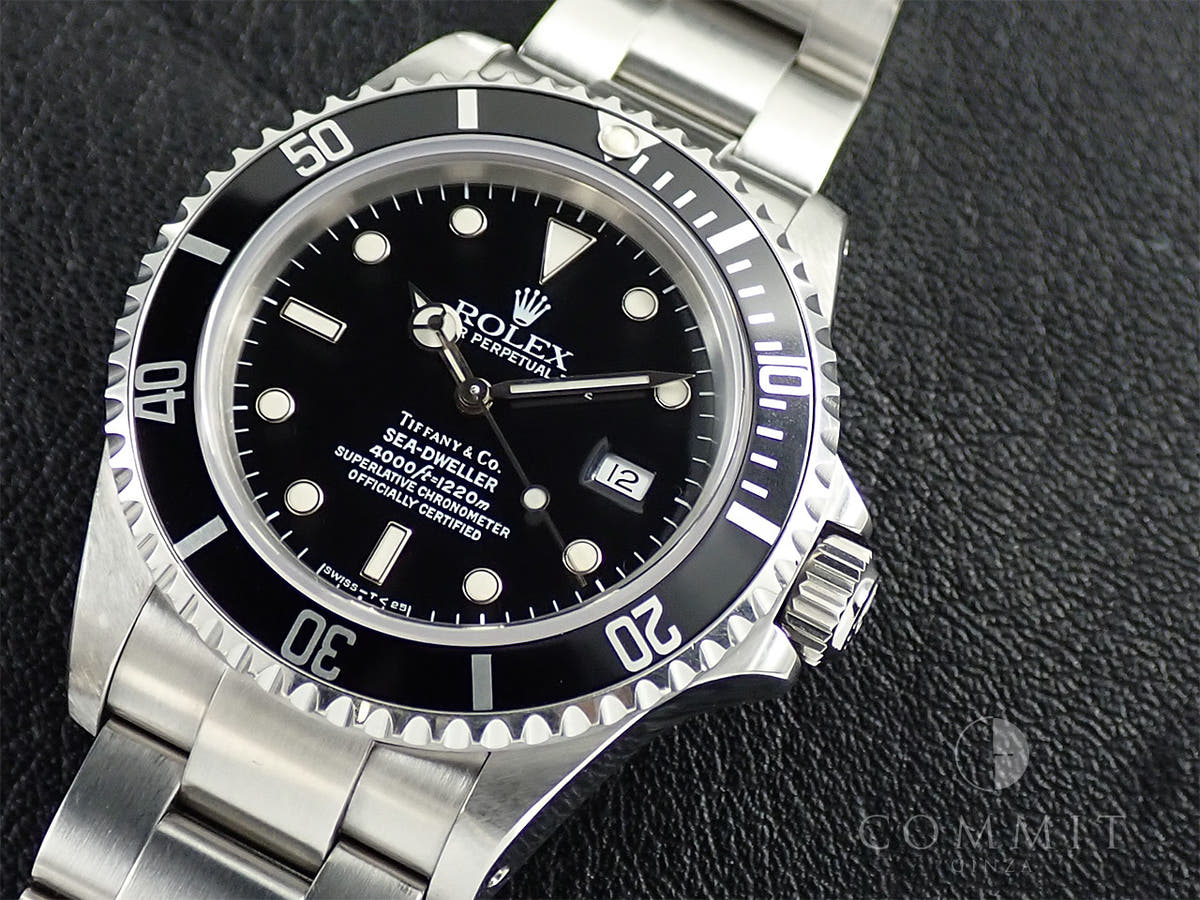 ロレックス シードゥエラー Ref.16600 ブラック文字盤 中古 6V4951S0