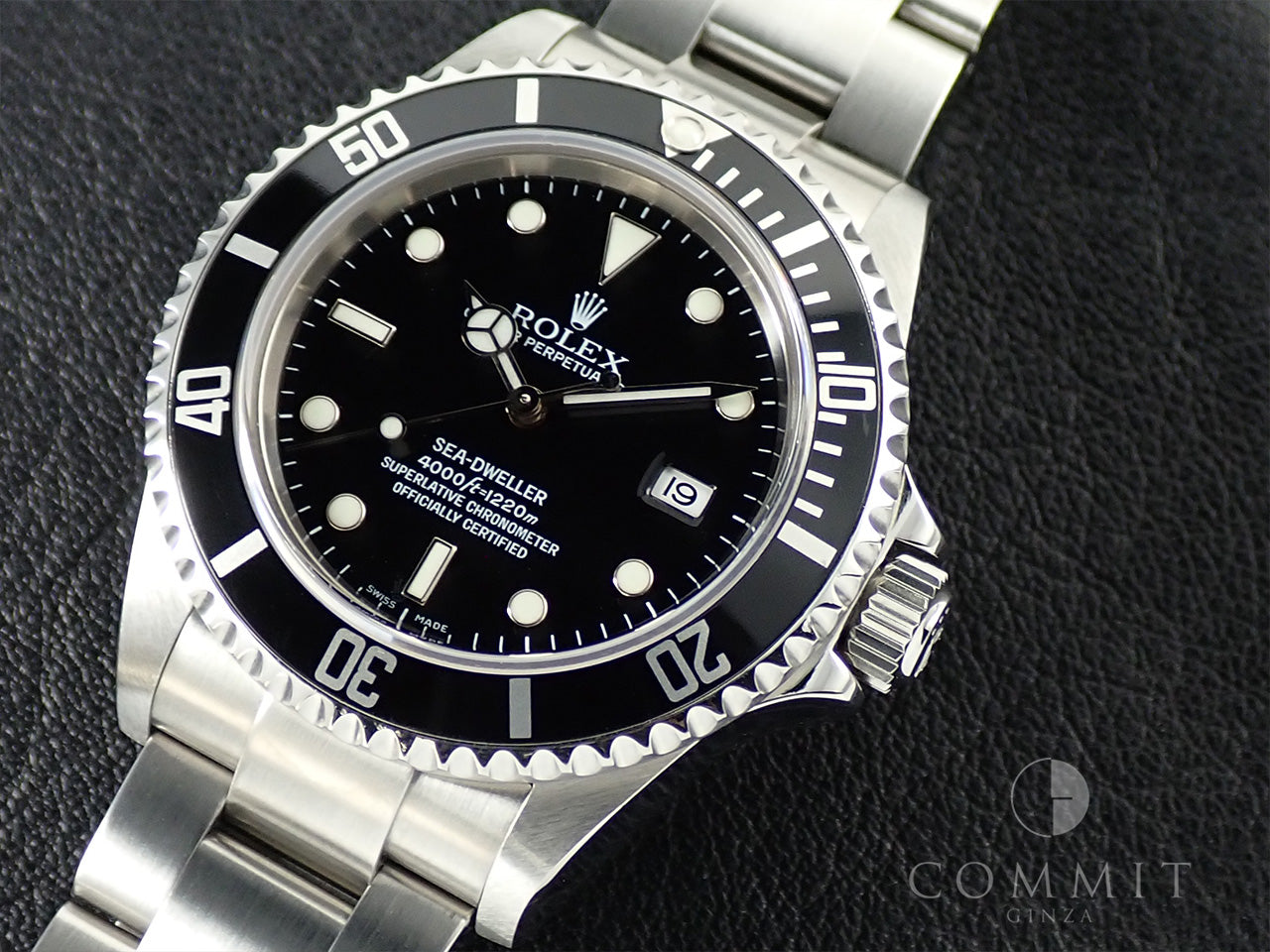 Rolex Sea-Dweller Ref.16600 SS Black Dial