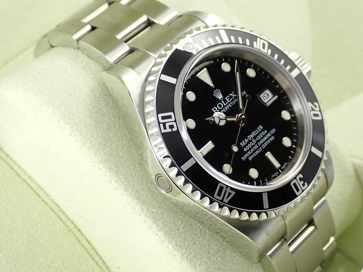ロレックス シードゥエラー Ref.16600 ステンレススチール ブラック文字盤