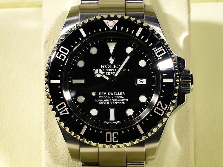 ロレックス シードゥエラー ディープシー Ref.116660 ステンレススチール ブラック文字盤
