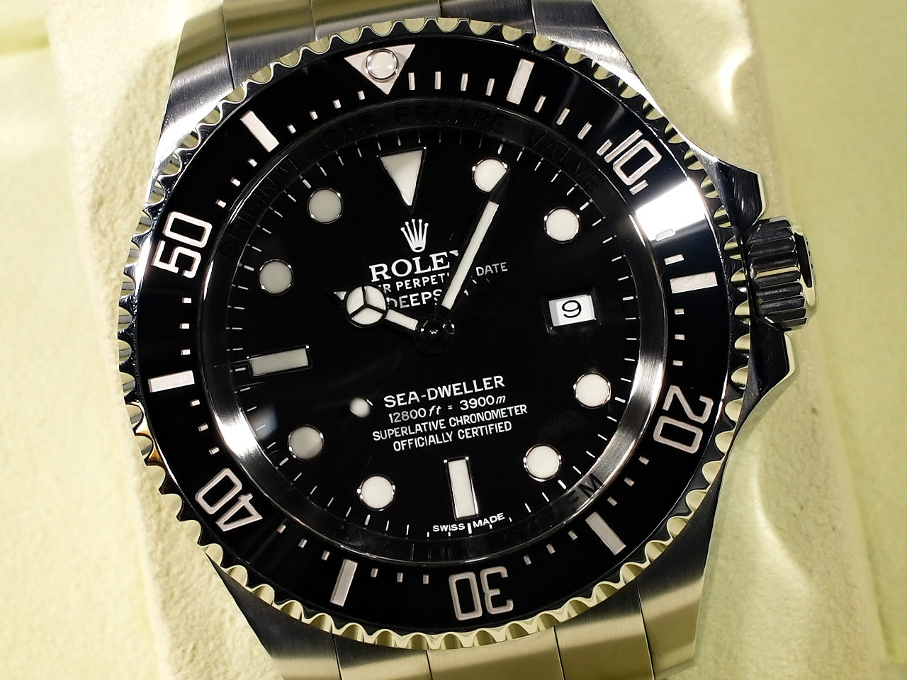 Rolex Sea-Dweller Deep Sea Ref.116660 SS Black Dial