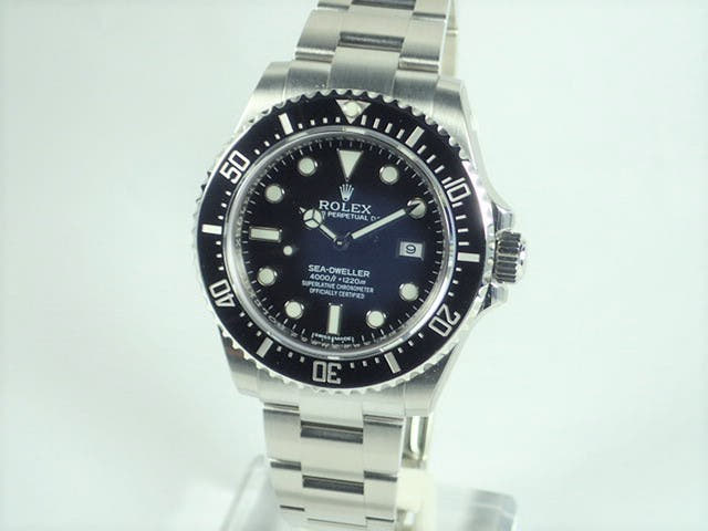 ロレックス シードゥエラー Ref.116600 ブラック文字盤 未使用 sea-dweller-44