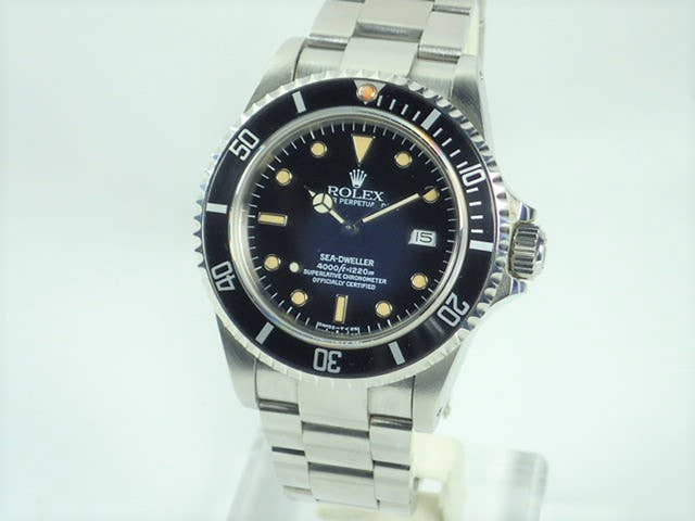 ロレックス シードゥエラー Ref.16660 ブラック文字盤 中古 sea-dweller-45