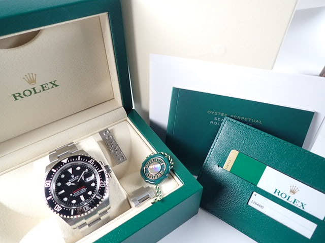 ロレックス シードゥエラー Ref.126600 ブラック文字盤 未使用 sea-dweller-46