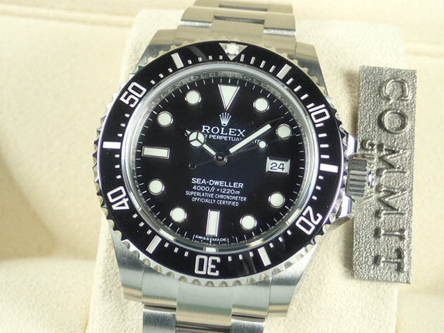 ロレックス シードゥエラー Ref.116600 ブラック文字盤 未使用 sea-dweller-47