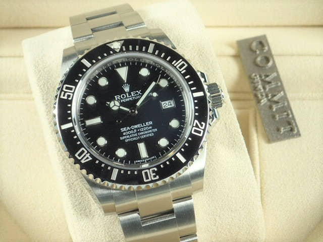 ロレックス シードゥエラー Ref.116600 ブラック文字盤 未使用 sea-dweller-47