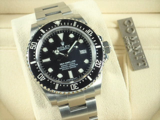 ロレックス シードゥエラー Ref.116600 ブラック文字盤 未使用 sea-dweller-47