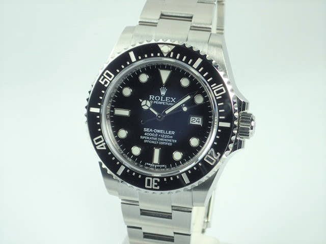ロレックス シードゥエラー Ref.116600 ブラック文字盤 未使用 sea-dweller-47