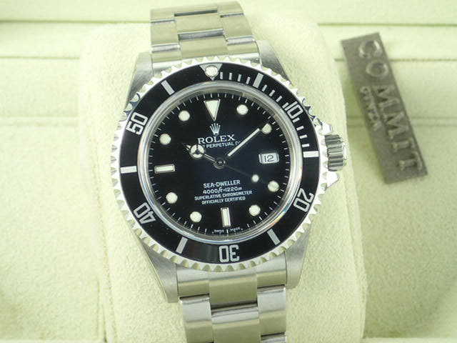 ロレックス シードゥエラー Ref.16600 ブラック文字盤 未使用 sea-dweller-49