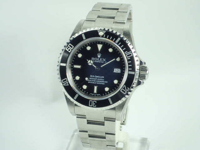 ロレックス シードゥエラー Ref.16600 ブラック文字盤 未使用 sea-dweller-49