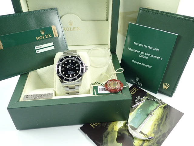 ロレックス シードゥエラー Ref.16600 ブラック文字盤 未使用 sea-dweller-49