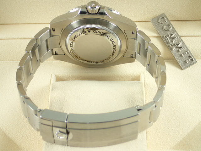 ロレックス シードゥエラー Ref.116600 ブラック文字盤 未使用 sea-dweller-57