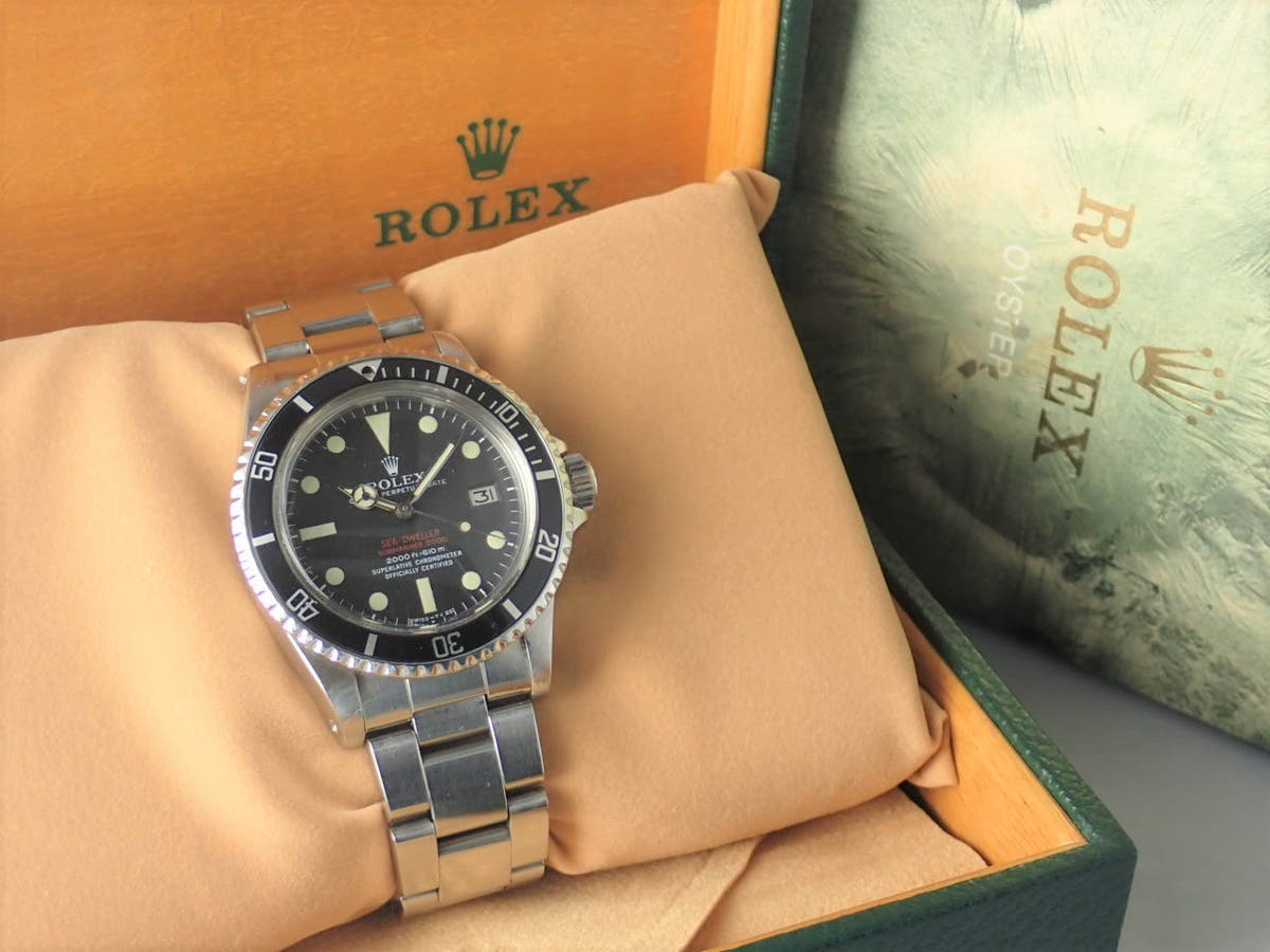 Rolex Sea-Dweller Ref.1665 Black Dial Used sea-dweller-65