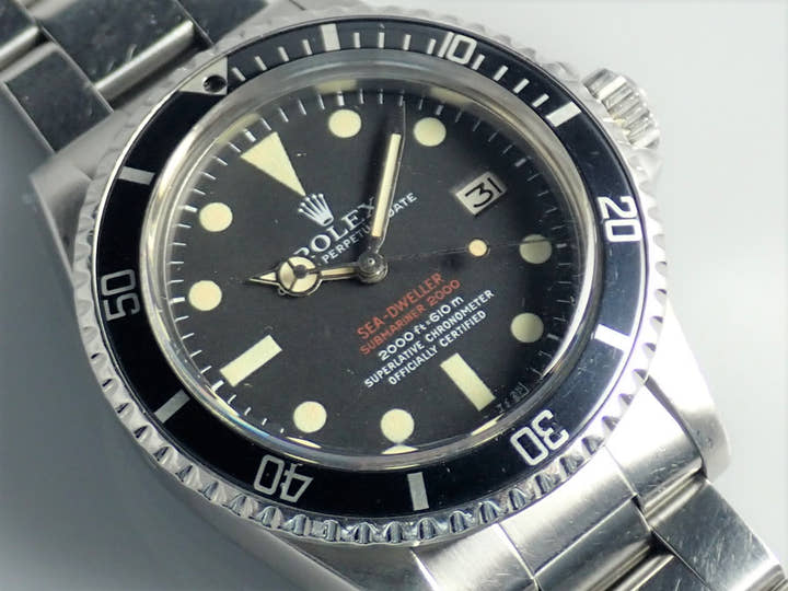 ロレックス シードゥエラー Ref.1665 ブラック文字盤 中古 sea-dweller-65