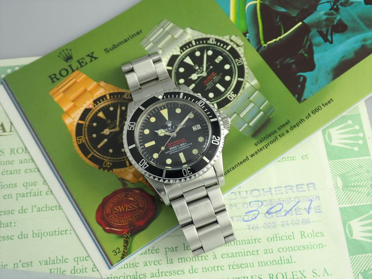 Rolex Sea-Dweller Ref.1665 Black Dial Used sea-dweller-66