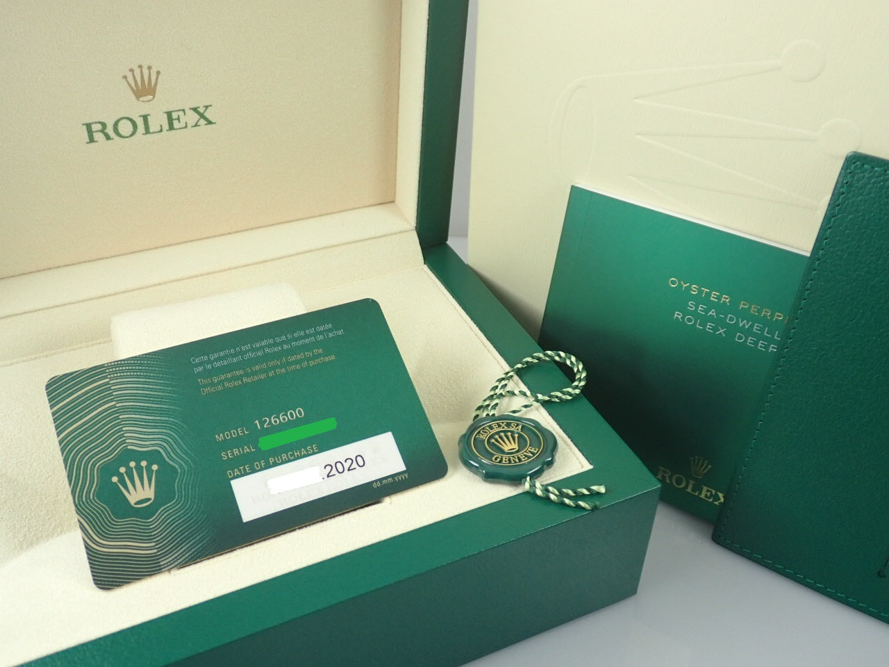 Rolex Sea-Dweller [Unused] [New warranty card] [Warranty card, box, etc.]