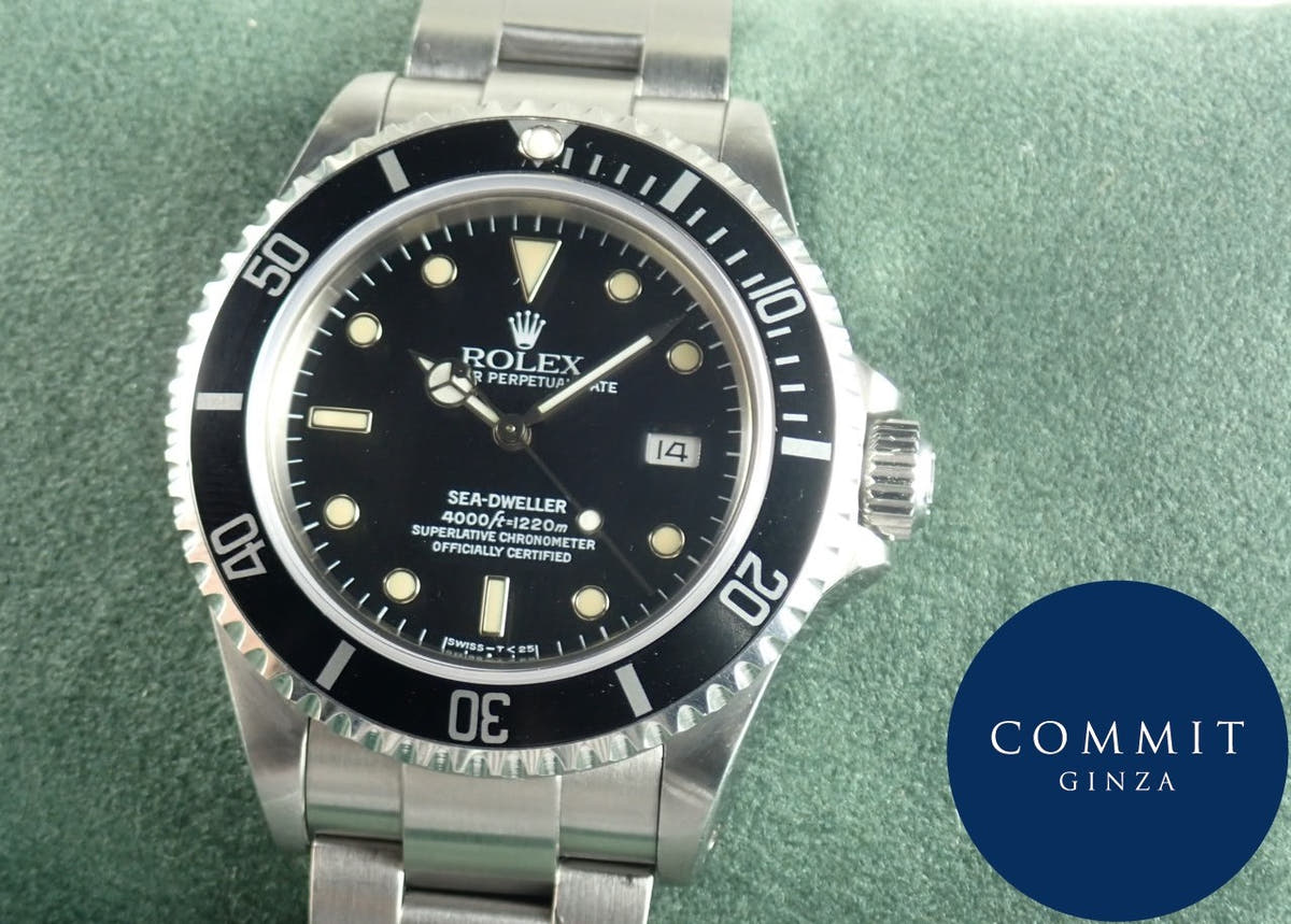 ロレックス シードゥエラー Ref.16600 ブラック文字盤 中古 sea-dweller-74