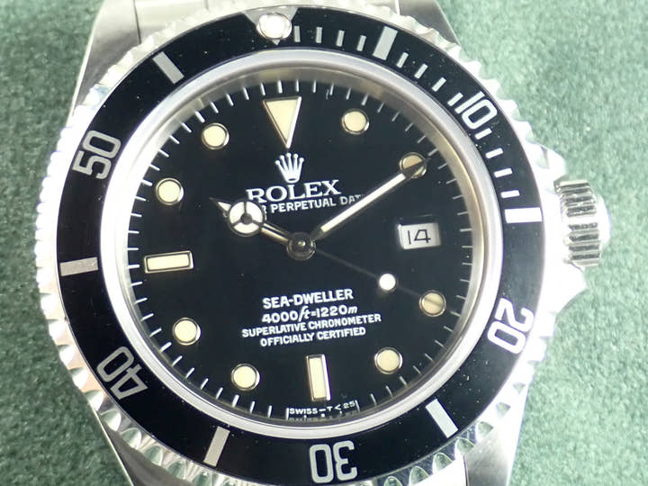 ロレックス シードゥエラー Ref.16600 ブラック文字盤 中古 sea-dweller-74