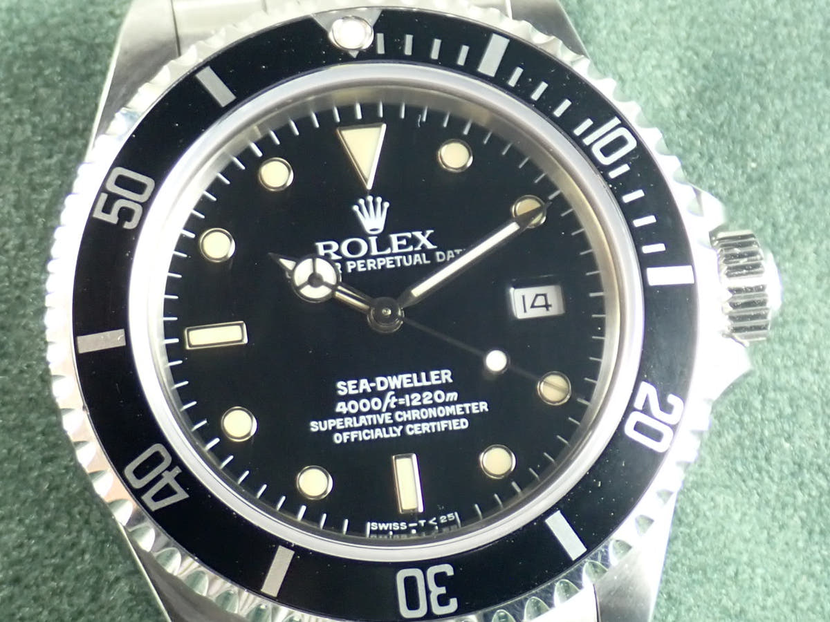 ロレックス シードゥエラー Ref.16600 ブラック文字盤 中古 sea-dweller-74