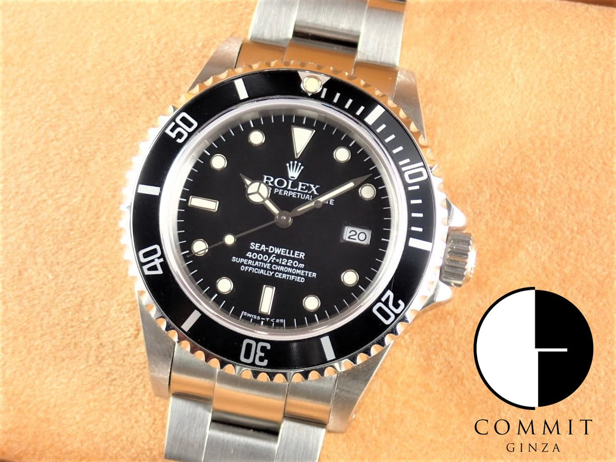 ロレックス シードゥエラー Ref.16600 ブラック文字盤 中古 sea-dweller-99