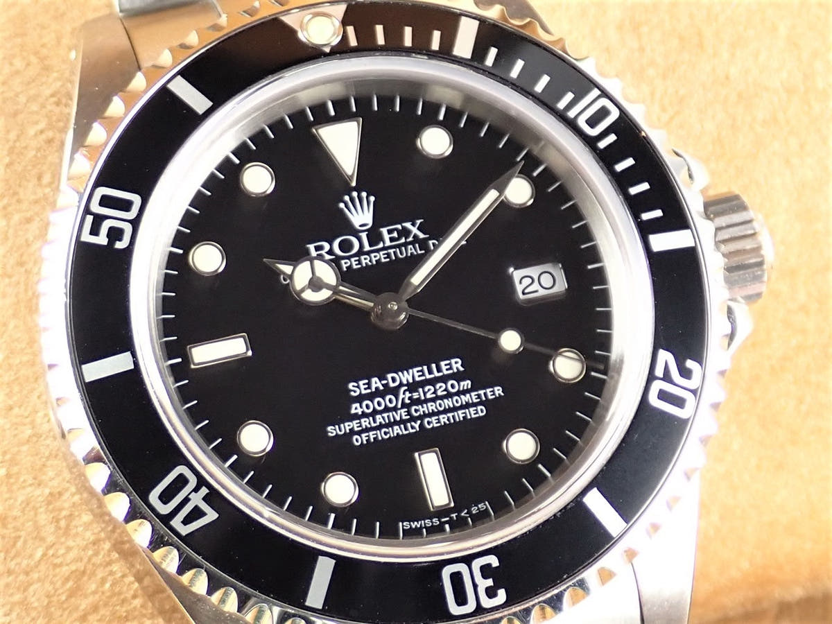 ロレックス シードゥエラー Ref.16600 ブラック文字盤 中古 sea-dweller-99