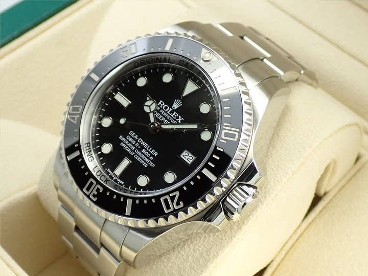 Rolex Sea-Dweller Deepsea Ref. 116660 Stainless Steel Black Dial