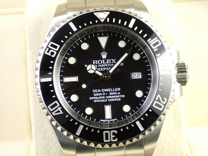 Rolex Sea-Dweller Deepsea Ref. 116660 Stainless Steel Black Dial