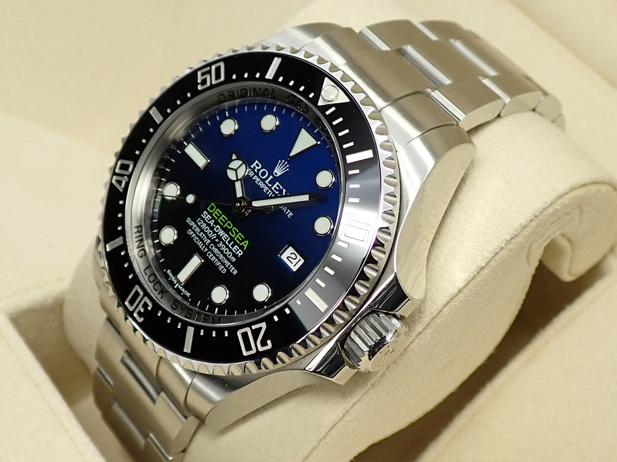 ロレックス シードゥエラー ディープシー Ref.116660 Dブルー文字盤 未使用 U1Z392AF