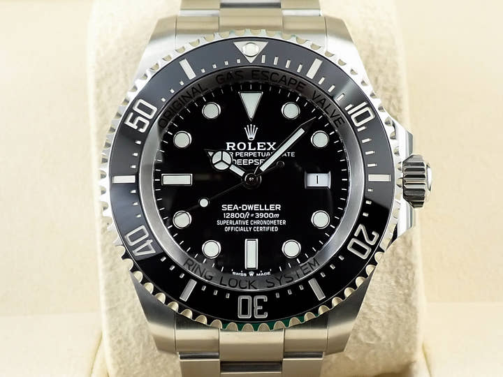 ロレックス シードゥエラー ディープシー Ref.126660 ステンレススチール ブラック文字盤