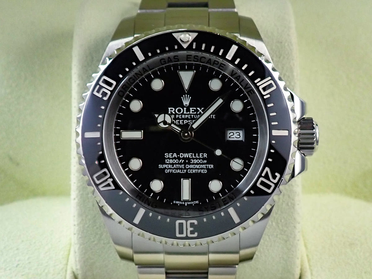 ロレックス シードゥエラー ディープシー Ref.116660 ブラック文字盤 中古 1886339Z