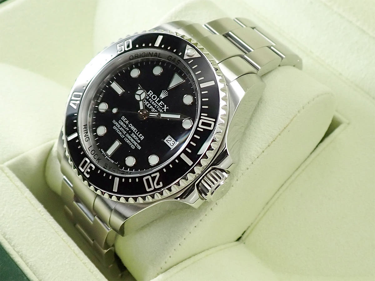 ロレックス シードゥエラー ディープシー Ref.116660 ブラック文字盤 中古 1886339Z