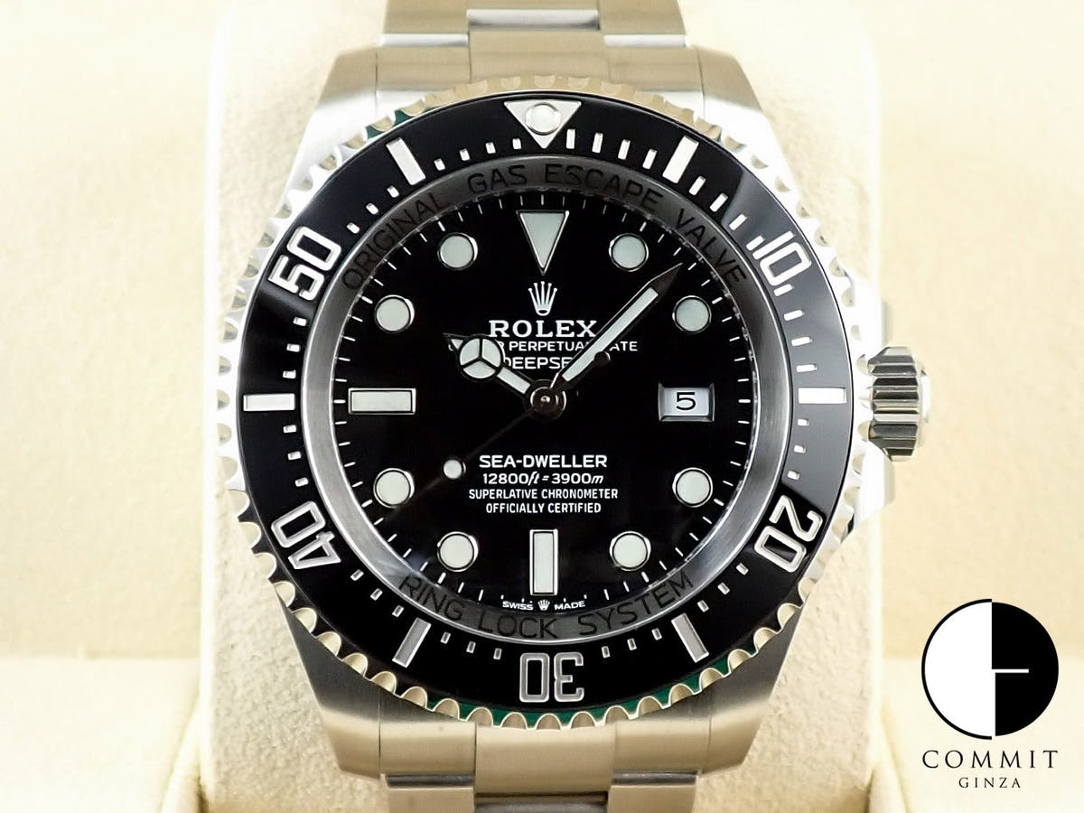 ロレックス シードゥエラー ディープシー Ref.126660 ブラック文字盤 未使用 S0S80062