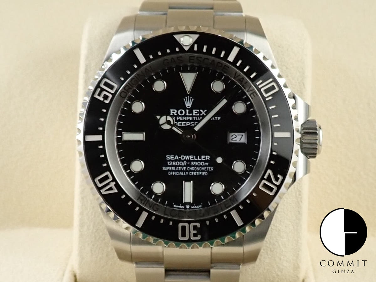 ロレックス シードゥエラー ディープシー Ref.126660 ブラック文字盤 中古 9VL7LHZA