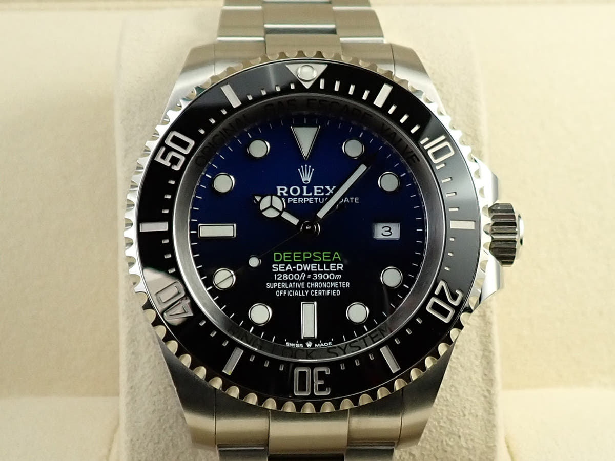 ロレックス シードゥエラー ディープシー Ref.126660 D-BLUE文字盤 中古 V368C256
