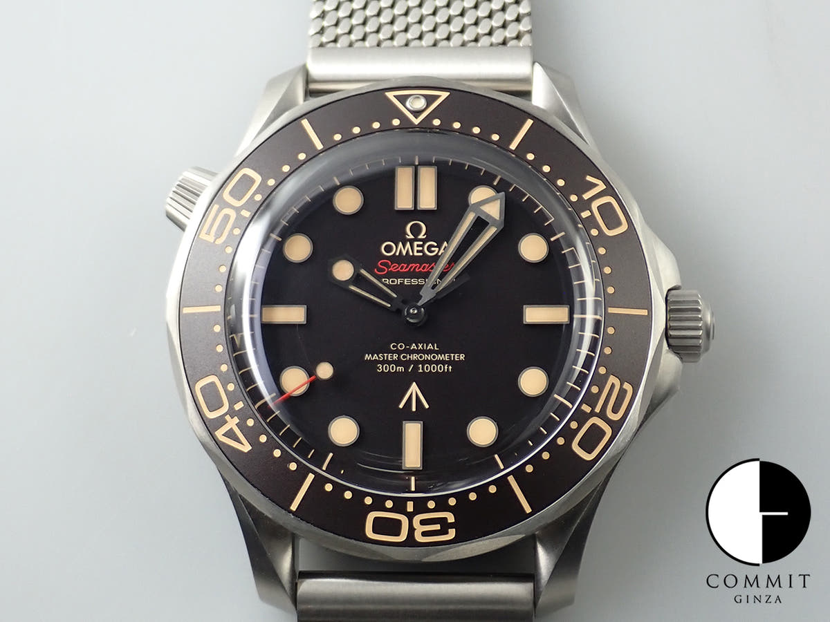 オメガ シーマスター ダイバー 300M コーアクシャル マスター クロノメーター 42MM Ref.210.90.42.20.01.001 ブラウン文字盤 美品 W1RMXTXK