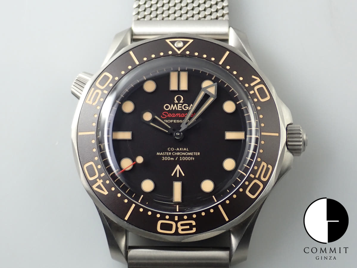 オメガ シーマスター ダイバー 300M コーアクシャル マスター クロノメーター 42MM Ref.210.90.42.20.01.001 ブラウン文字盤 美品 W1RMXTXK