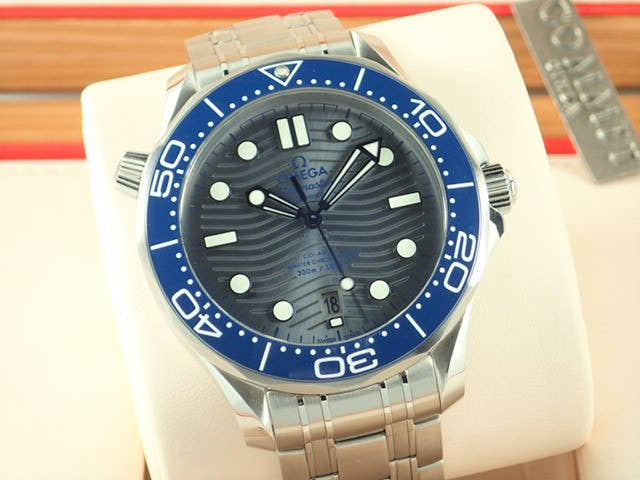 オメガ シーマスター Ref.210.30.42.20.06.001 グレ﻿ー文字盤 美品 sea-master-10