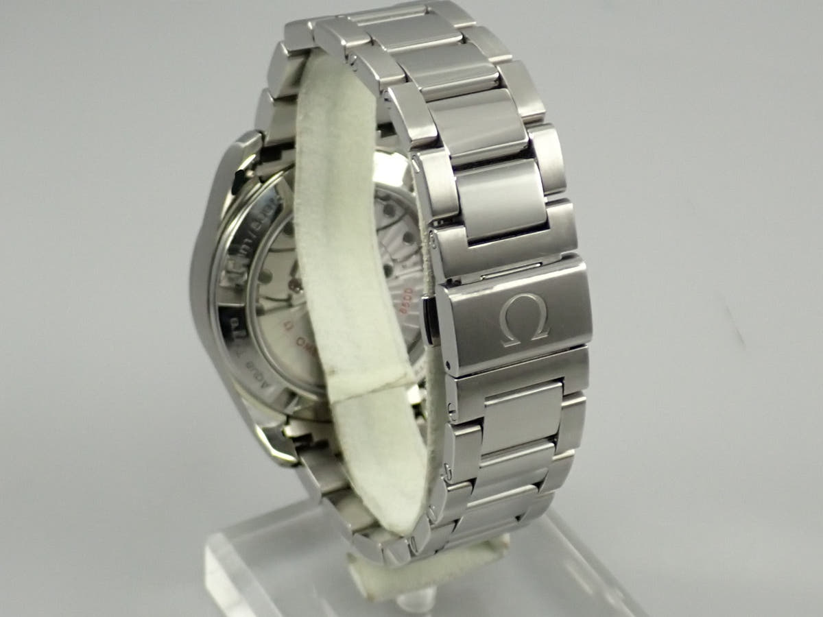 オメガ シーマスター アクアテラ マスター コーアクシャル クロノメーター Ref.231.10.39.21.03.002 ブルー文字盤 中古 94JS1380