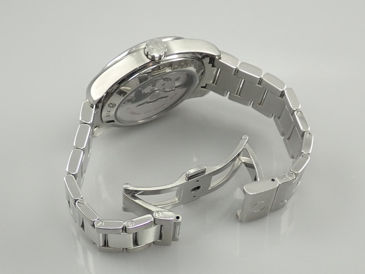 オメガ シーマスター アクアテラ マスター コーアクシャル クロノメーター Ref.231.10.39.21.03.002 ブルー文字盤 中古 94JS1380