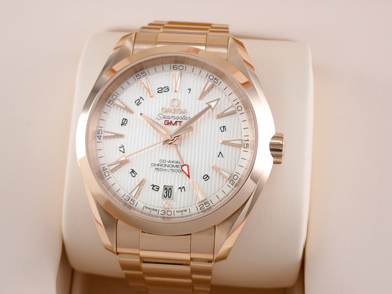 Omega Seamaster Aqua Terra Co-Axial Chronometer GMT [Good Condition] &lt;Warranty, Box, etc.&gt;