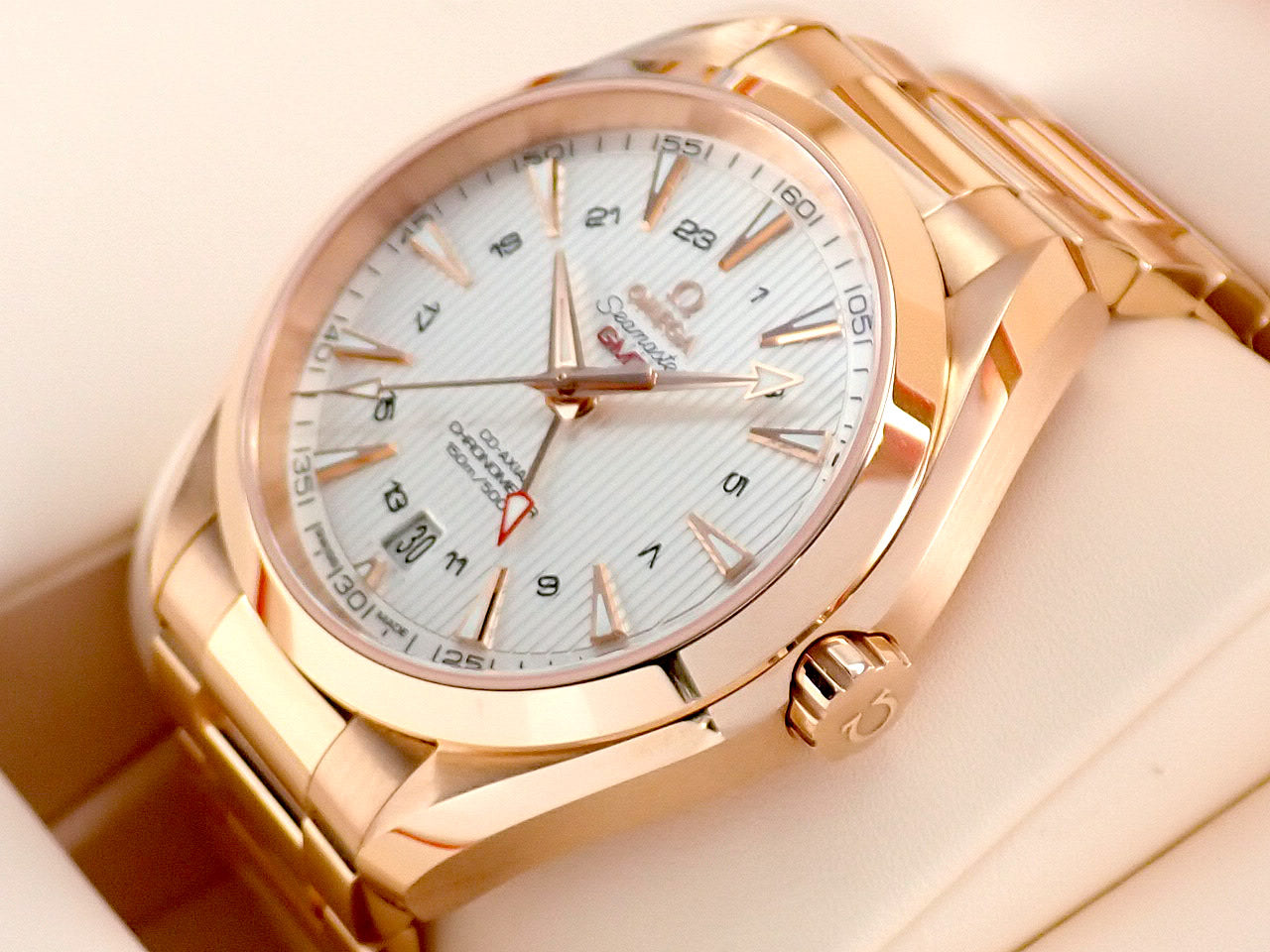 Omega Seamaster Aqua Terra Co-Axial Chronometer GMT [Good Condition] &lt;Warranty, Box, etc.&gt;