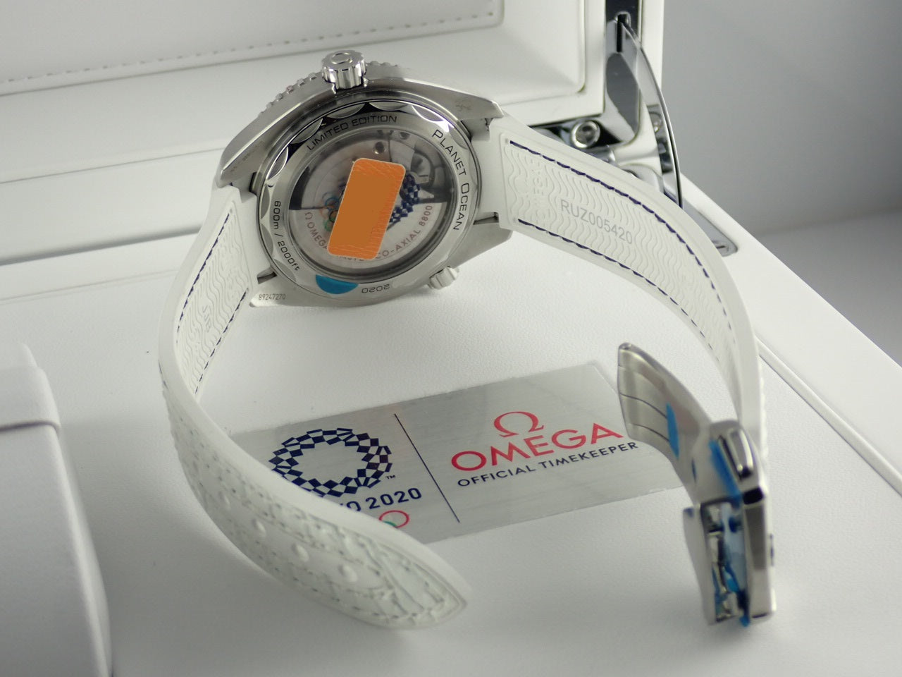 Omega Seamaster Planet Ocean Co-Axial Master Chronometer Tokyo 2020 Limited Edition [New] &lt;Warranty, Box, etc.&gt;