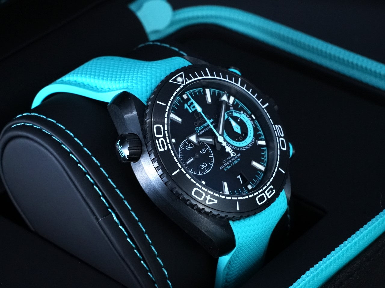 シーマスター プラネットオーシャン ETNZ ディープブラック Ref.215.92