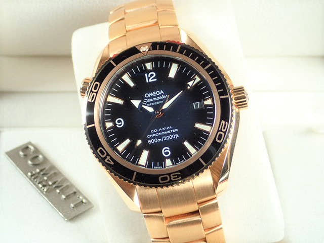 オメガ シーマスター Ref.222.60.42.20.01.001 ブラック文字盤 中古 sea-master-8