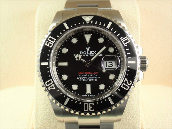 ロレックス シードゥエラー Ref.126600 ステンレススチール ブラック文字盤