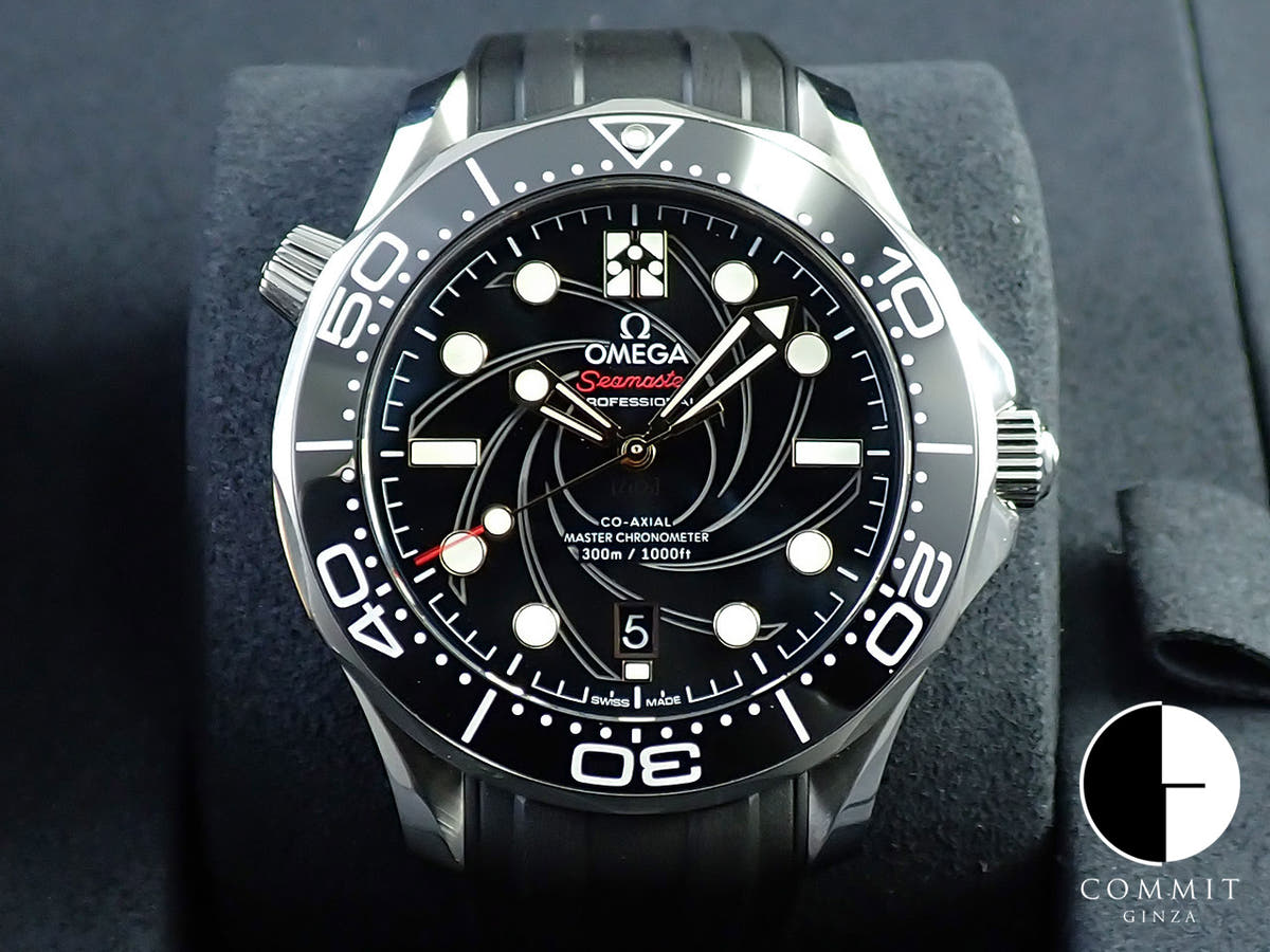 オメガ シーマスター 007 Ref.210.22.42.20.01.004 ブラック文字盤 美品 AK52K182