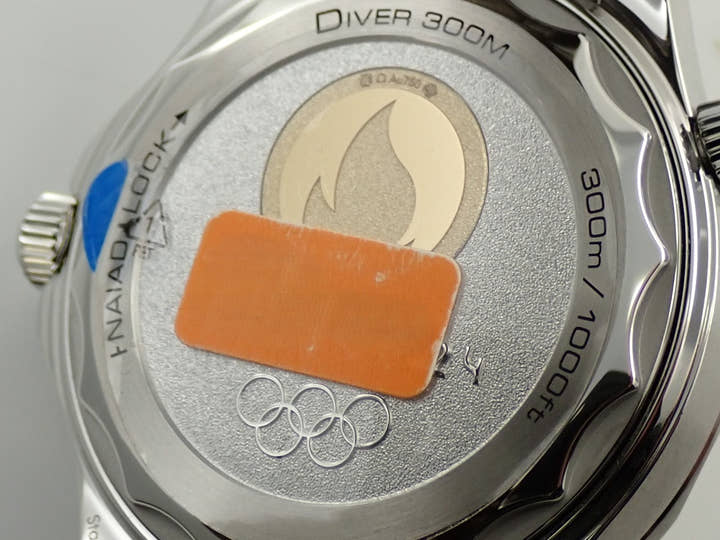 オメガ シーマスター ダイバー 300M パリ2024 Ref.522.21.42.20.04.001 ホワイト文字盤 未使用 7CMYLVVJ